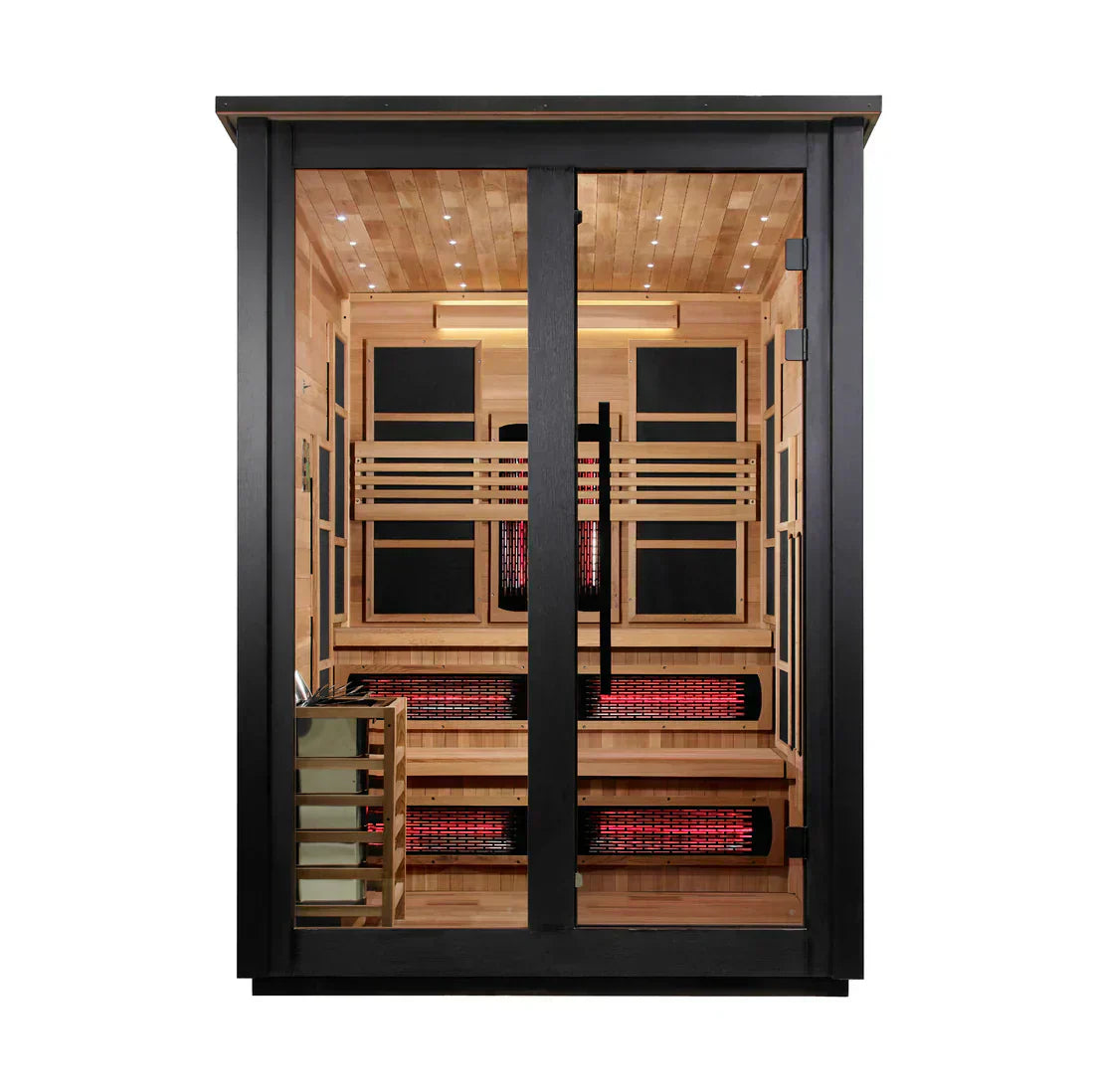 Infrared, traditional, and hybrid saunas for home wellness - all three sauna types available at Havenscape Outdoors.