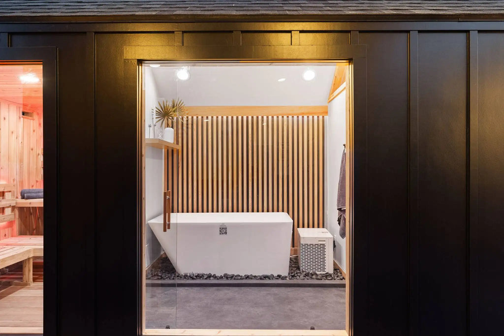 Sweaty Yeti Sauna Plunge 4-6 Person Sauna & Cold Plunge