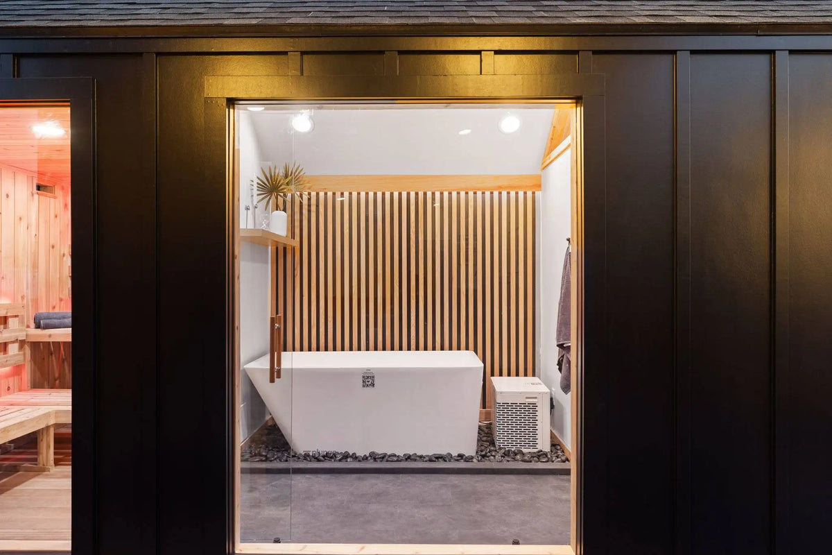 Sweaty Yeti Sauna Plunge 4-6 Person Sauna & Cold Plunge