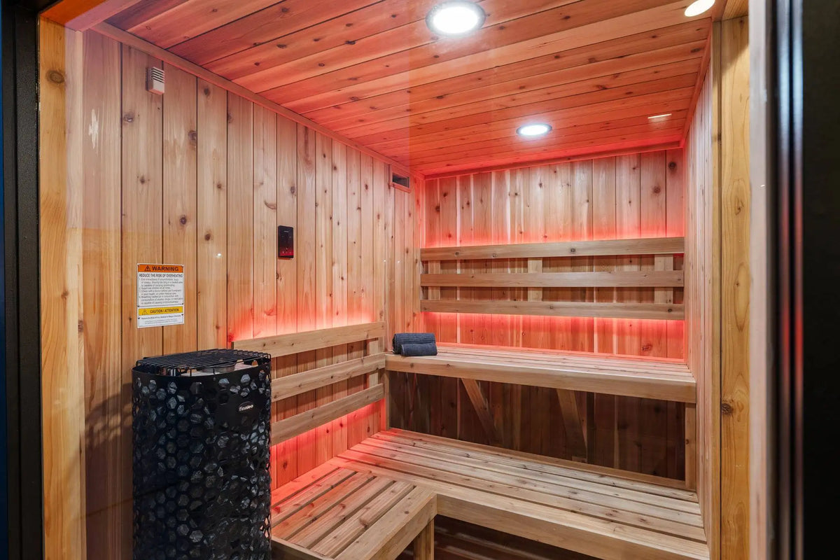 Sweaty Yeti Sauna Plunge 4-6 Person Sauna & Cold Plunge