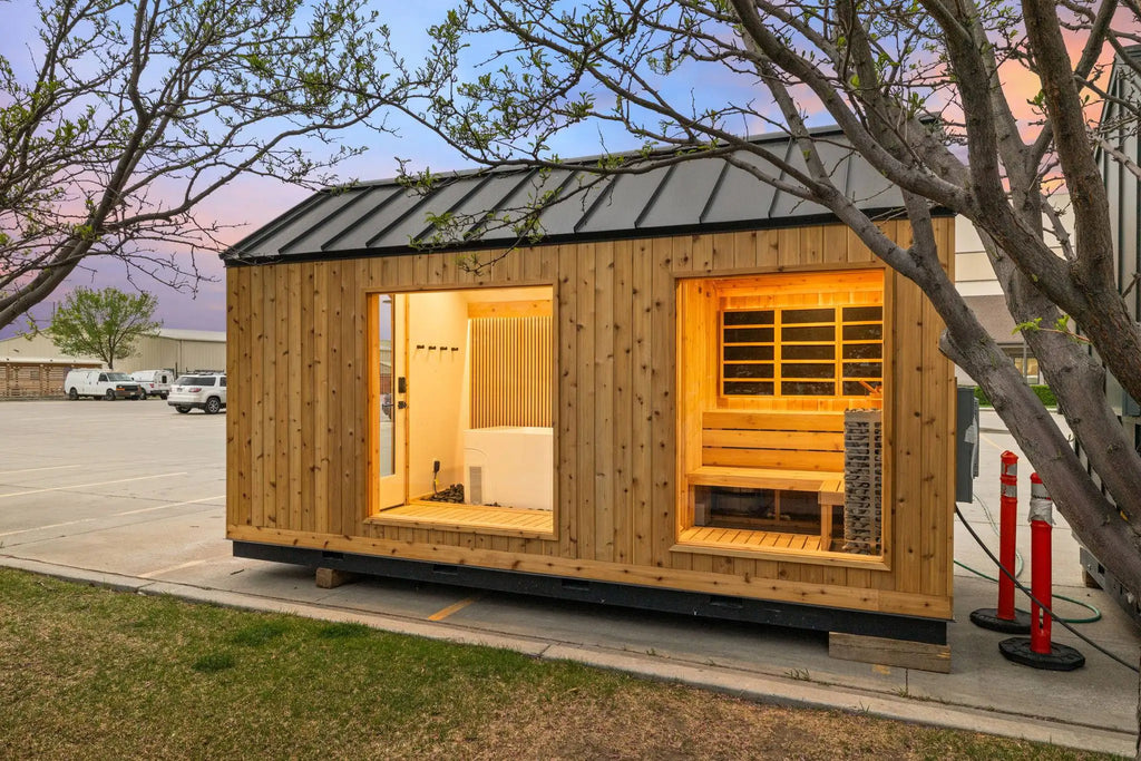 Sweaty Yeti Sauna Plunge 4-6 Person Sauna & Cold Plunge