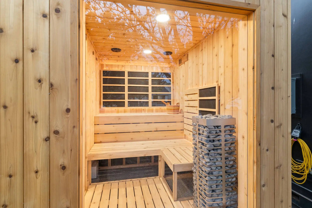 Sweaty Yeti Sauna Plunge 4-6 Person Sauna & Cold Plunge