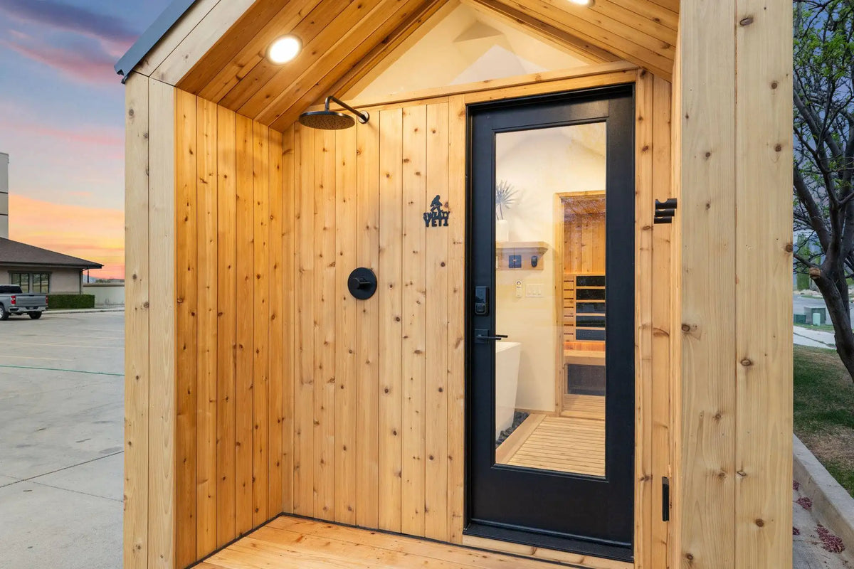Sweaty Yeti Sauna Plunge 4-6 Person Sauna & Cold Plunge
