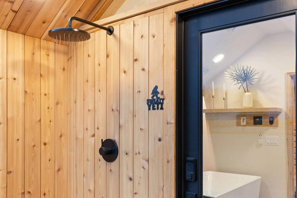 Sweaty Yeti Sauna Plunge 4-6 Person Sauna & Cold Plunge