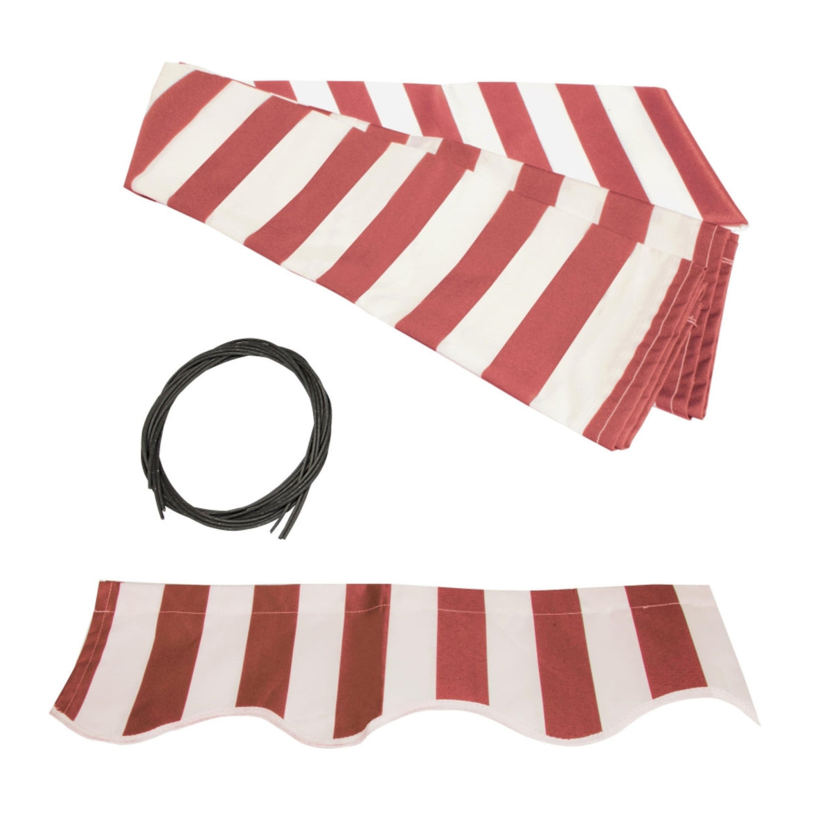 Moroccan Semi-Cassette Motorized Patio Awning with LED Lights – 19.7 × 10 ft