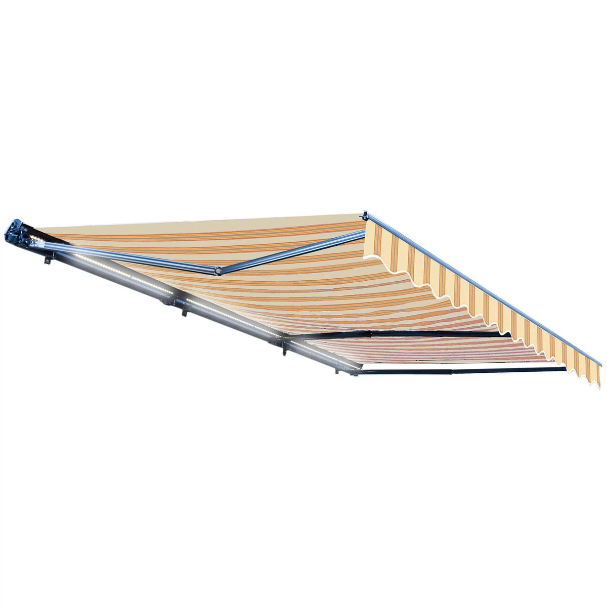 full awning showing on white background