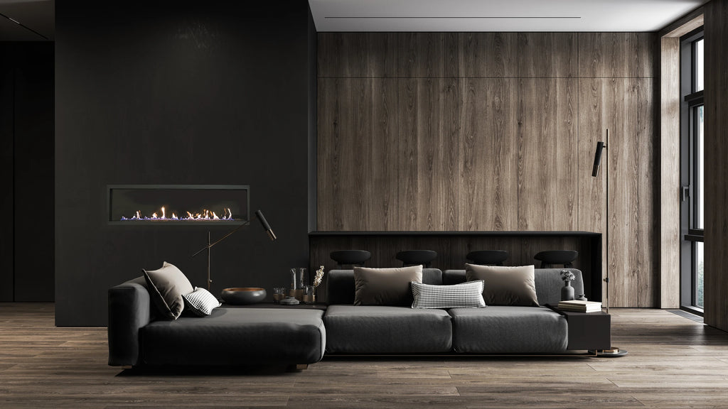 Sierra Flame Austin 65L Direct Vent Linear Gas Fireplace