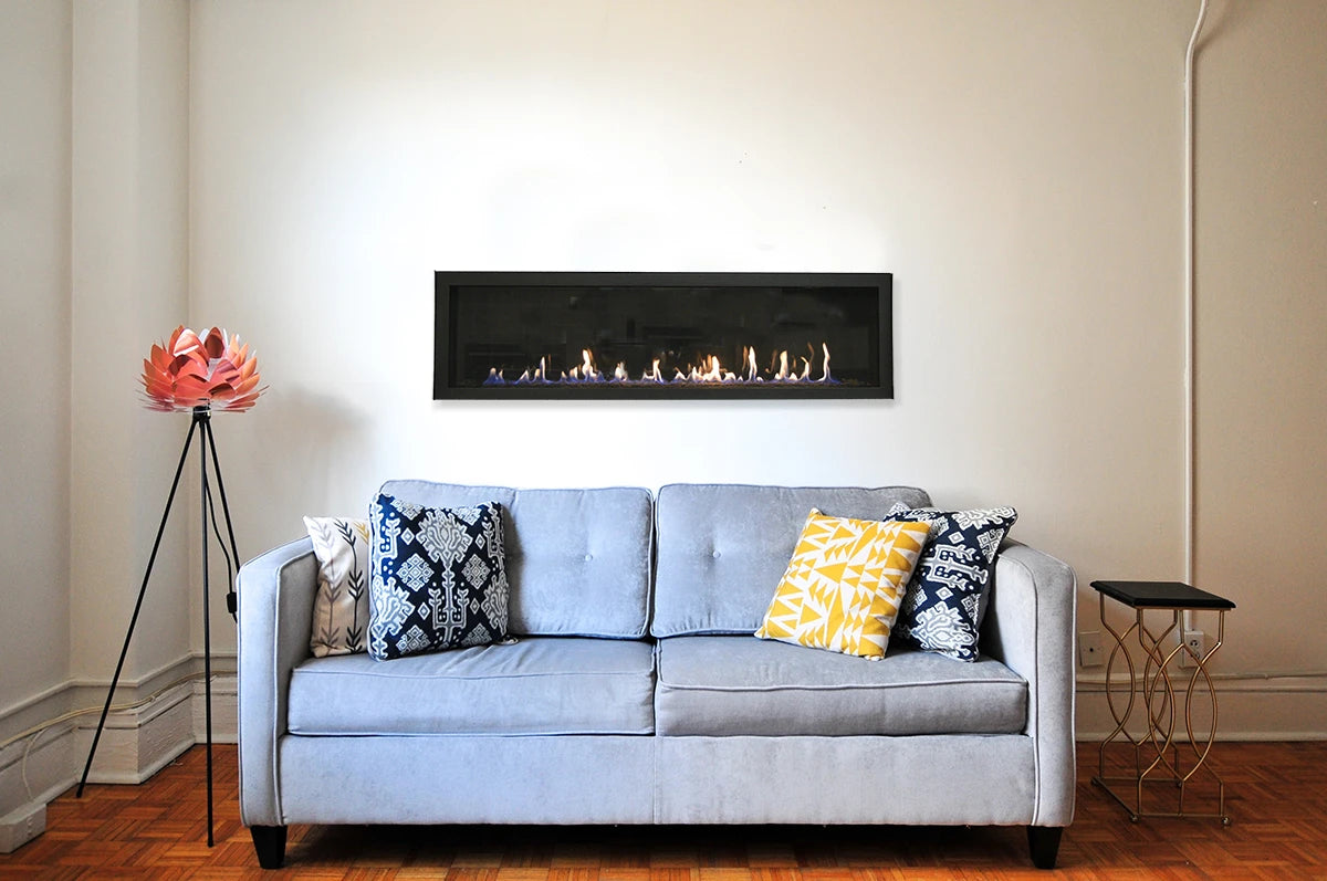 Sierra Flame Austin 65L Direct Vent Linear Gas Fireplace