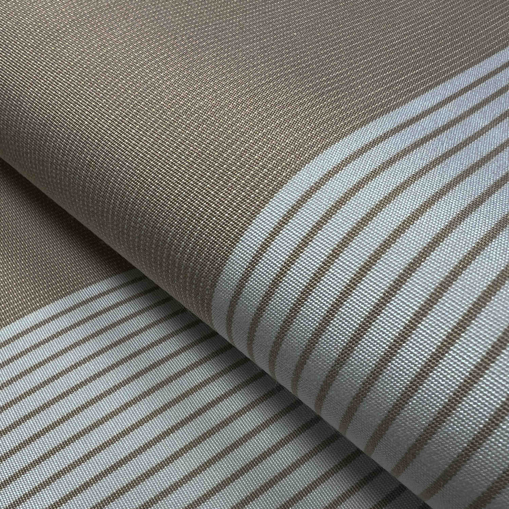 Italian Series 16x10 ft Motorized Patio Awning — Beige Stripe