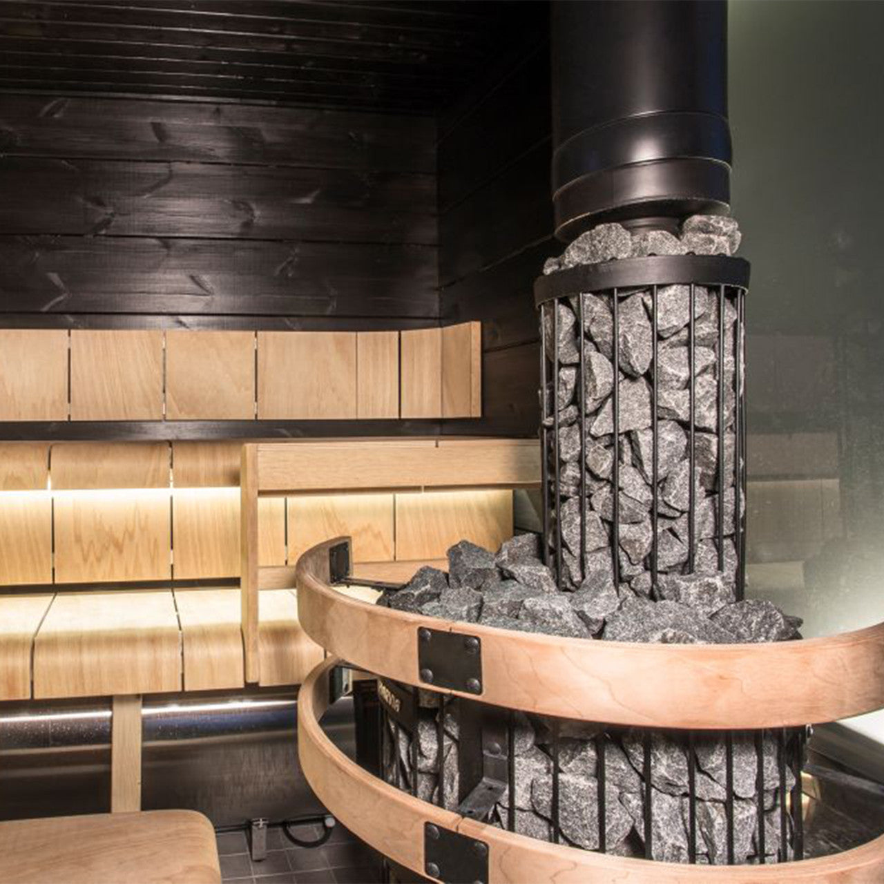 Harvia Legend 150 Wood Burning Sauna Heater & Chimney Kit
