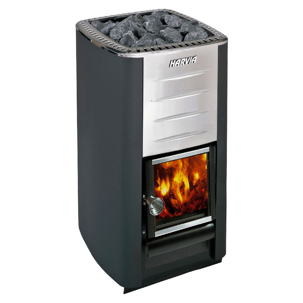 Harvia M3 Wood Burning Sauna Heater & Chimney Kit