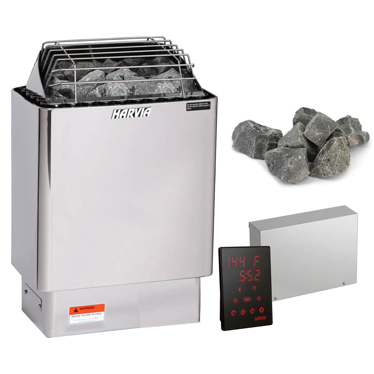 Harvia KIP 8kW Electric Sauna Heater — Xenio WiFi