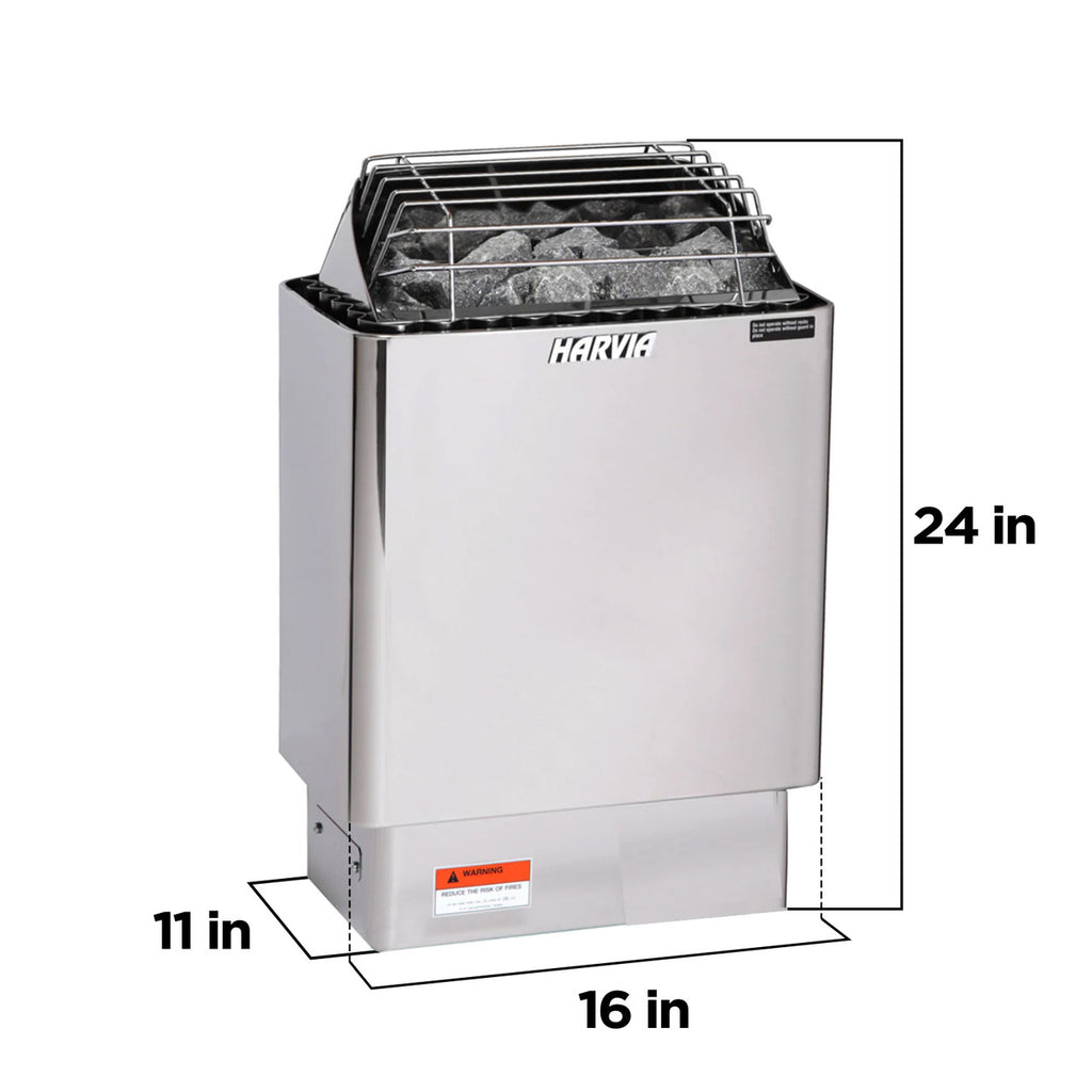 Harvia KIP 8kW Electric Sauna Heater — Xenio WiFi