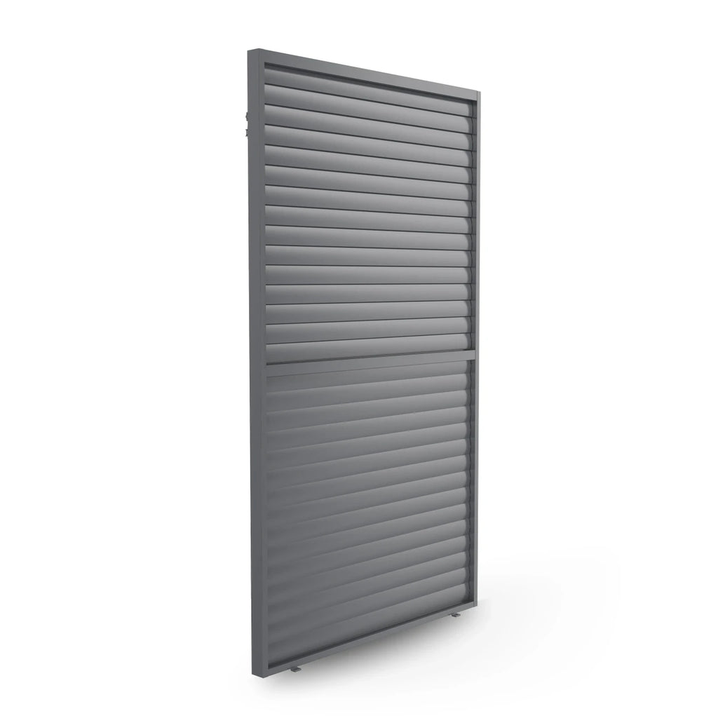 Aluminum Pergola Privacy Wall – 10 ft. | Aleko Noble 10x12