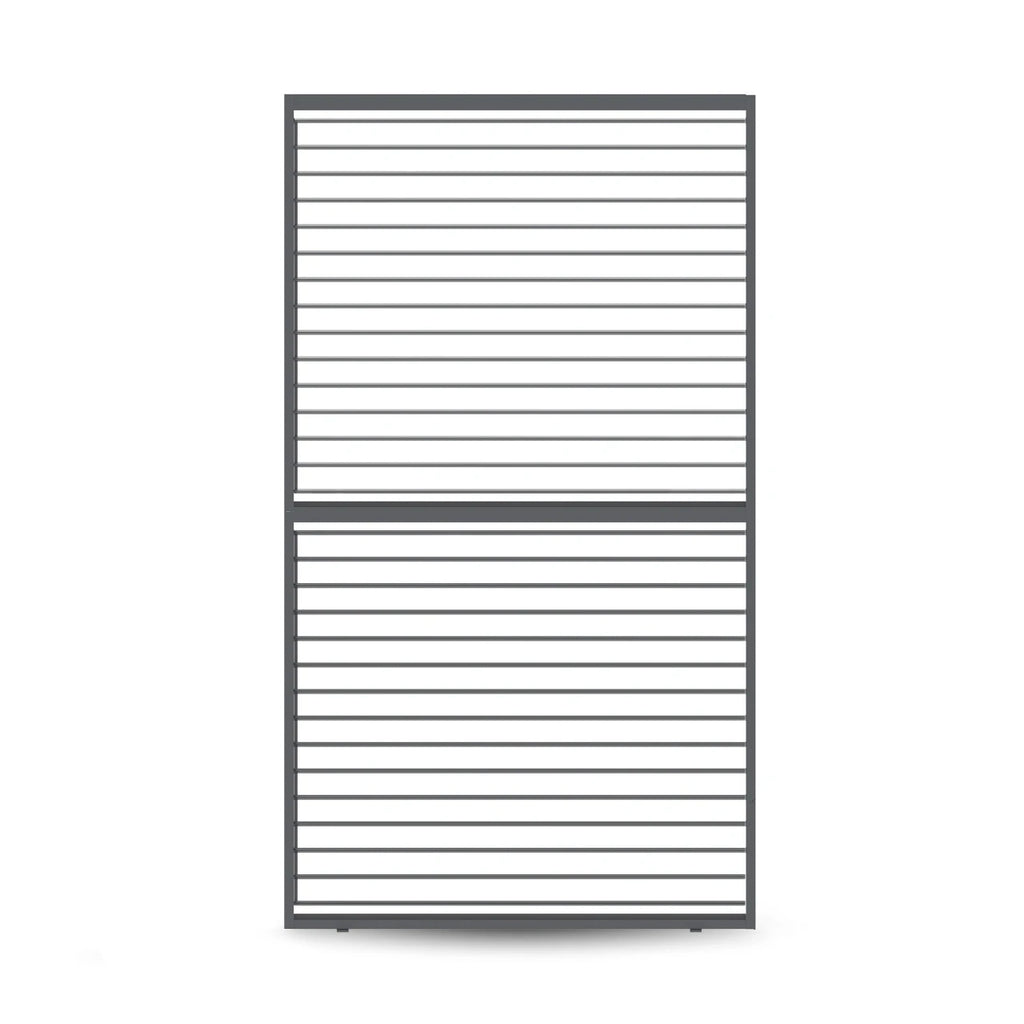 Aluminum Pergola Privacy Wall – 16 ft. | Aleko Titan 12x16