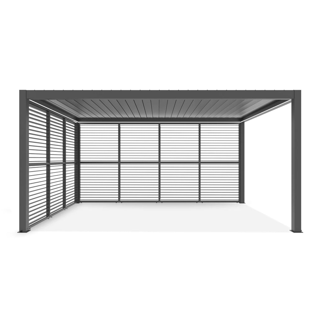 Aluminum Pergola Privacy Wall – 12 ft. (Multi-Fit) | Noble, Titan & Galaxy