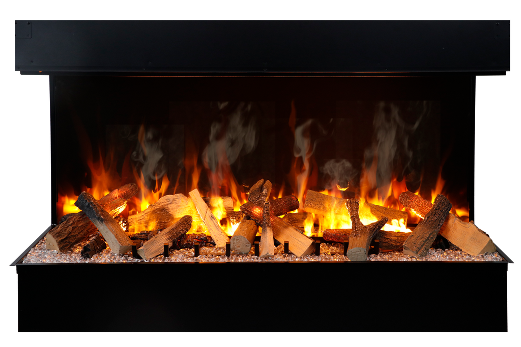 Amantii Signature TruView 3-Sided Electric Fireplace