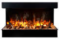 Amantii Signature TruView 3-Sided Electric Fireplace