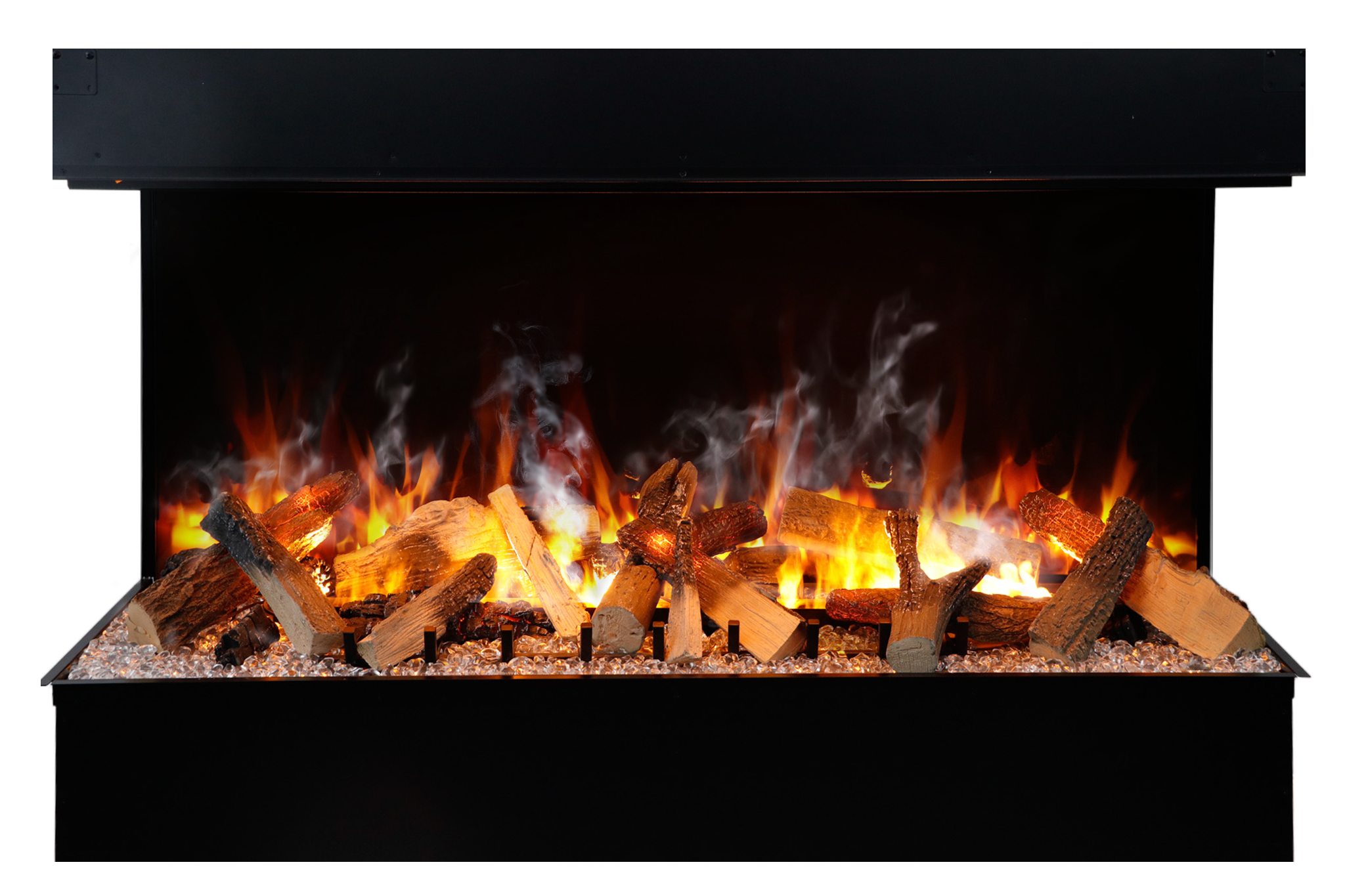 Amantii Signature TruView 3-Sided Electric Fireplace