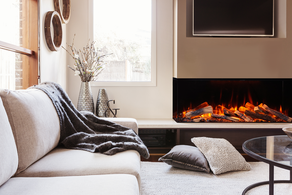 Amantii LumaForest 3-Sided Smart Electric Fireplace