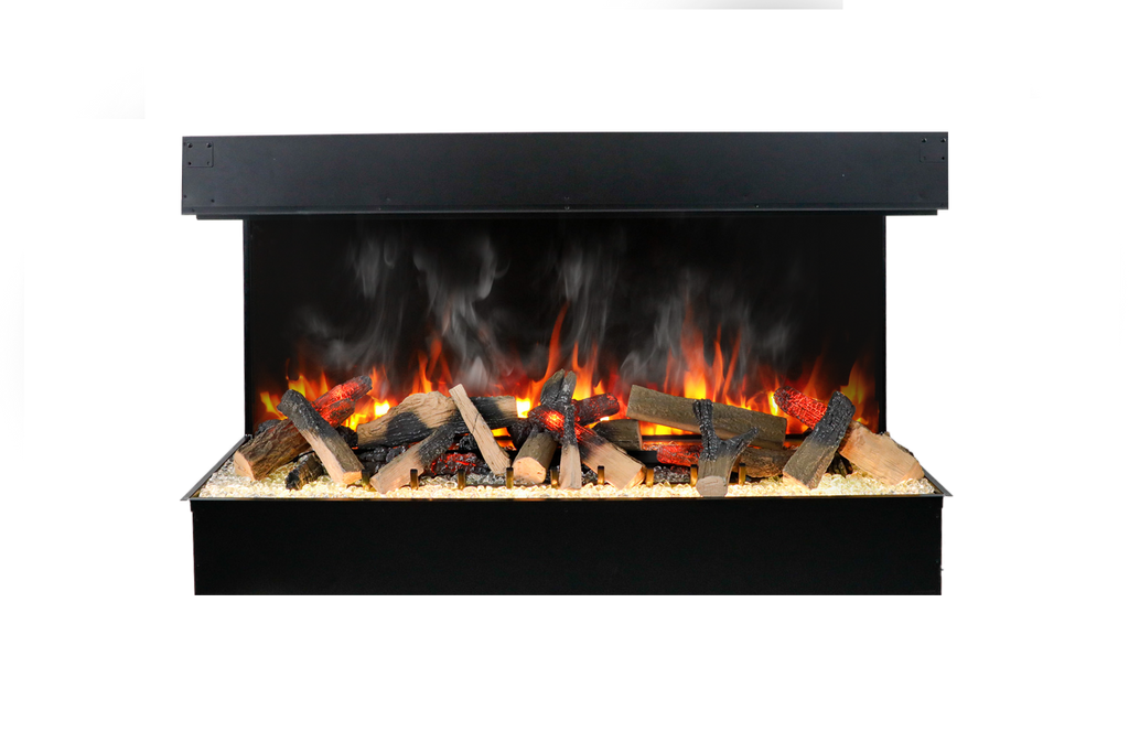 Amantii Signature TruView 3-Sided Electric Fireplace