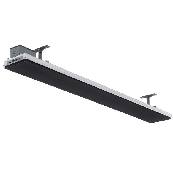 Electric heater on a white background